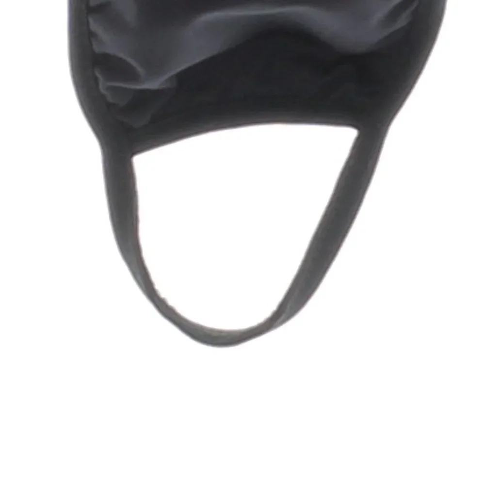 Face Mask Black Washable 3 ct - New